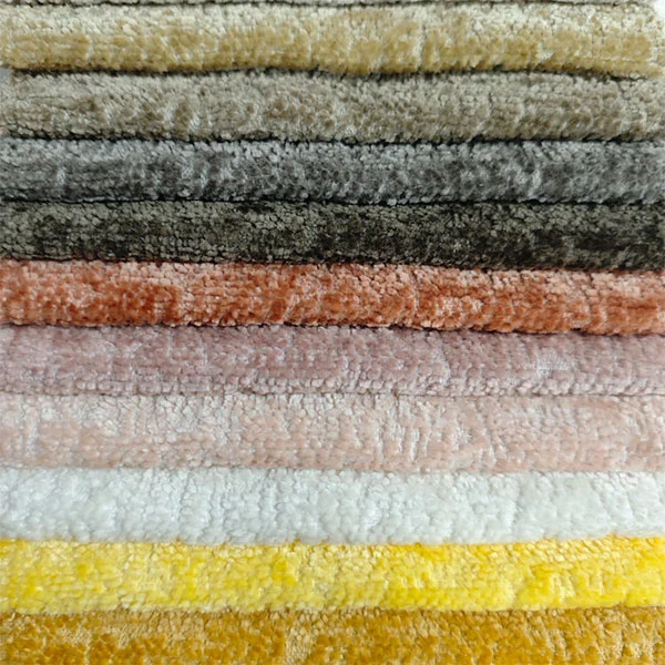 100% Polyester Jacquard Chenille ຜ້າສໍາລັບການປົກຫຸ້ມຂອງໂຊຟາ