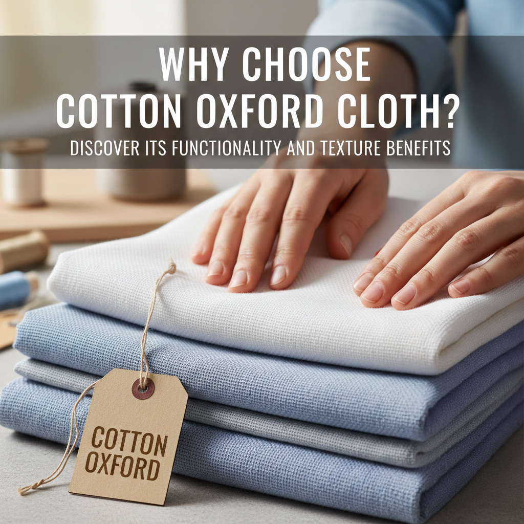 ເປັນຫຍັງຕ້ອງເລືອກຜ້າ Cotton Oxford? ຄົ້ນພົບການທໍາງານແລະຜົນປະໂຫຍດດ້ານໂຄງສ້າງຂອງມັນ