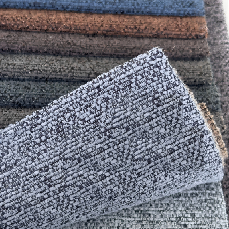 ຄວາມຫນາແຫນ້ນສູງ Waterproof Chenille Upholstery Fabric Sofa Fabric Home Textile