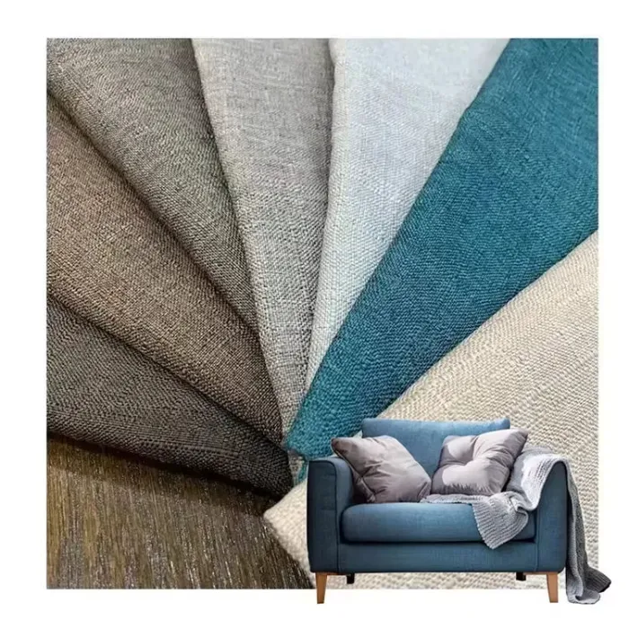ຜ້າ Polyester Linen