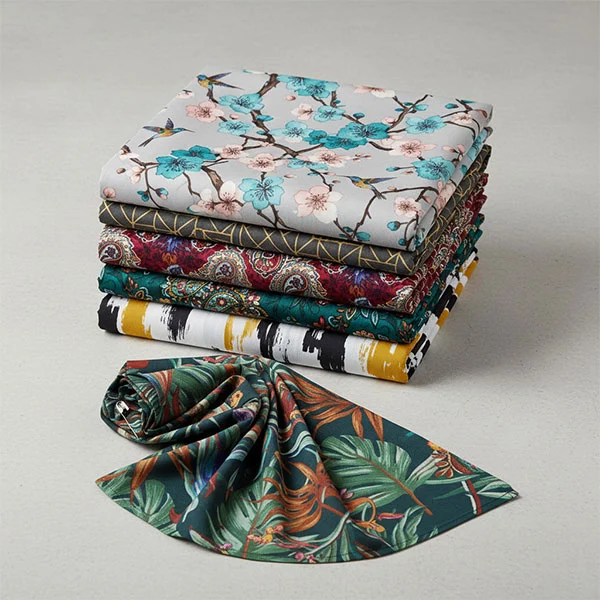 ຜ້າຍືດ polyester visester ພິມ ຜ້າຍືດ polyester visester ພິມ