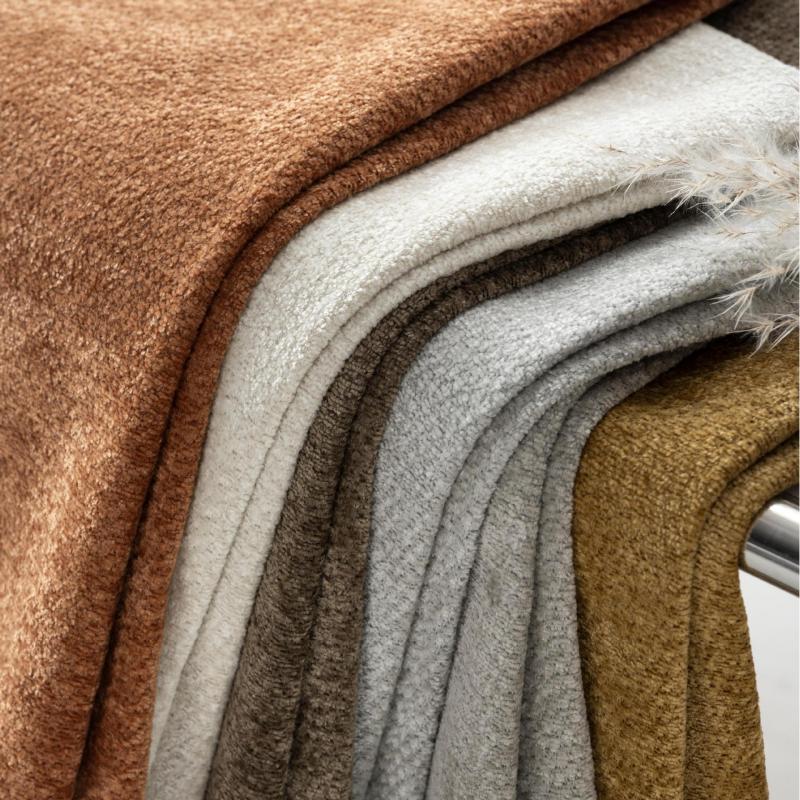 Snowflake Fleece Chenille ຜ້າມ່ານ